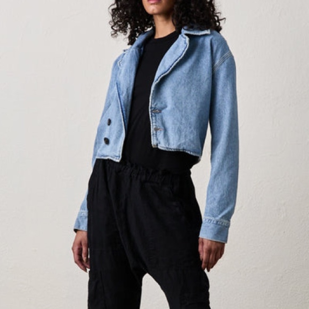NSF BLAKE DENIM BLAZER